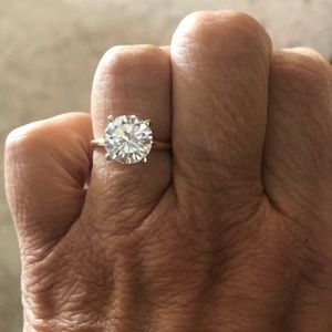 Man made “Diamond” Ring